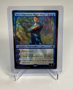 Jace, Ingenious Mind-Mage - Foil NM MTG Ixalan - Image 1