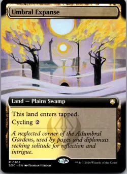 Umbral Expanse (Extended Art) 108 Commander: Secrets of Strixhaven NM - Image 1