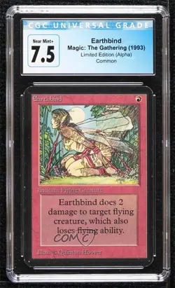 Earthbind Magic: Limited Edition Alpha CGC 7.5 1993 - Image 1