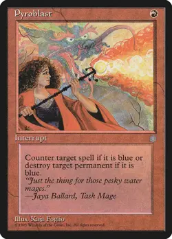 Pyroblast LP - Ice Age - Magic the Gathering MtG - Image 1