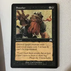 Smother X1 Onslaught Ex Condition see pics front/back - Image 1