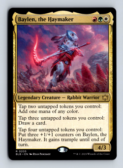 Baylen, the Haymaker English Bloomburrow R 205 - Image 1