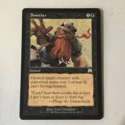 Smother X1 Onslaught Ex Condition see pics front/back - Image 1