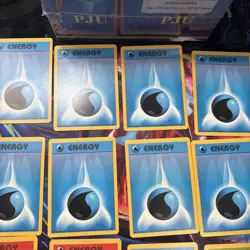 Pokemon Base Set Unlimited Energy Lot Of 27! Water Grass Fire Fighting 1999 - Image 3