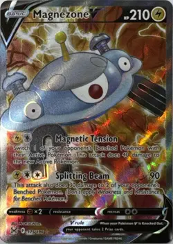 Magnezone V 196 HOLO Ultra Rare Lost Origin Pokemon Near Mint - Image 1