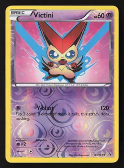 Victini (43) Rare Reverse Holo NVI 43/101 NM Pokemon TCG - Image 1