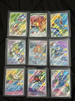 Pokemon TCG First Partner Illustration Collection Series 1! Complete Set - Image 1