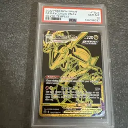 PSA 10 Pokemon Silver Tempest Full Art Rayquaza VMax TG29/TG30 GEM MINT! - Image 1