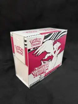 Pokemon Scarlet & Violet White Flare Elite Trainer Box Factory Sealed - Image 1