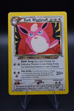 Pokemon TCG Dark Wigglytuff 40/105 Neo Destiny Regular MP+ Ungraded - Image 1