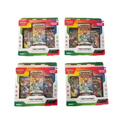 Pokemon TCG First Partner Illustration Collection Series 1 Lot of 4 - Image 1