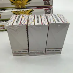 Lot of (3) Pokemon TCG 151 Booster Bundles + (6) Zapdos ex Collection Boxes - Image 3