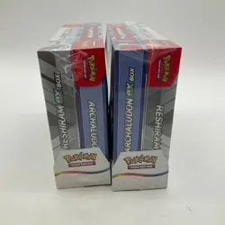 Lot of (2) Pokemon Reshiram & Archaludon EX Collection Box Bundle Target SEALED - Image 3