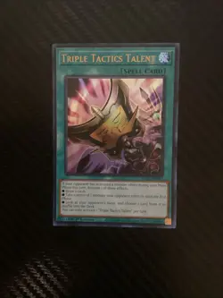 YUGIOH- Triple Tactics Talent - RA01-EN063 - Ultra Rare - 1st Edition - Image 1