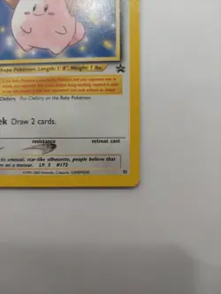 Cleffa 31/53 Wotc Promo Regular LP Vintage Pokemon - Image 4