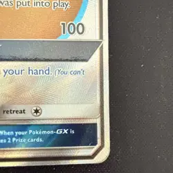 Eevee GX SM242 Holo - Black Star Promo Pokemon HP Damaged Sun & Moon - Image 3