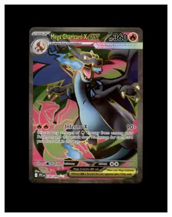 Mega Charizard X ex 109/094 Holo - Pokemon ME02: Phantasmal Flames - Image 1