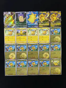 2025 Pokemon TCG S.Chinese Poke Ball CS4aC 044/132 C 022/024 Pikachu Lot*20 YV34 - Image 1