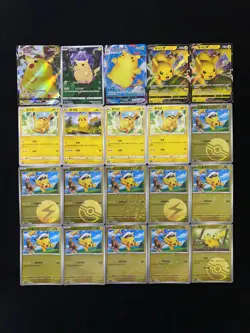 2025 Pokemon TCG S.Chinese Poke Ball CS4aC 044/132 C 022/024 Pikachu Lot*20 YV34 - Image 2