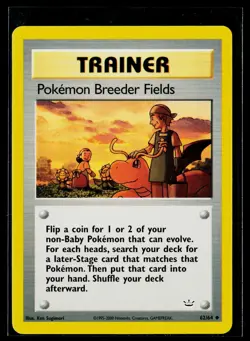 Neo Revelation #62/64 Pokemon Breeder Fields - Image 1