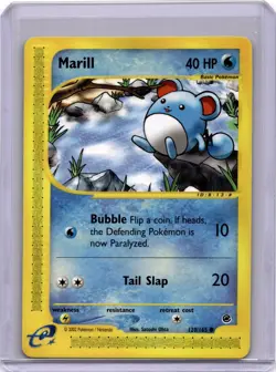 Pokemon Marill Common Expedition 120/165 LP - Image 1