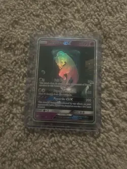 2017 Pokemon Sun & Moon Shining Legends Secret #78 Mewtwo GX - Image 1