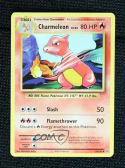 Charmeleon Pokemon XY Evolutions 20th Anniversary #10 - Image 1