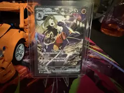 Pokemon TCG Cynthia's Garchomp EX Destined Rivals secret illustration rare MINT - Image 1