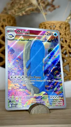 Wailord Journey Together 162/159 Special Illustration Rare 2025 Pokemon TCG NM - Image 1