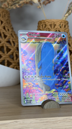 Wailord Journey Together 162/159 Special Illustration Rare 2025 Pokemon TCG NM - Image 2