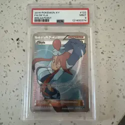 2016 POKEMON XY BREAKPOINT #122 FULL ART/SKYLA PSA 9 - Image 1