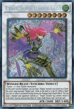 Cyber Slash Harpie Lady YuGiOh Battles of Legend: Chapter 1 SEALED! - Image 1