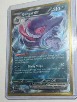 ✨Pokemon TCG Gengar EX 104/162 S&V: Temporal Forces Double Rare NM Condition✨ - Image 2