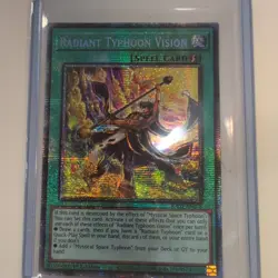 Yu Gi Oh Radiant Typhoon Vision STARLIGHT RARE Rarity Collection V - Image 1