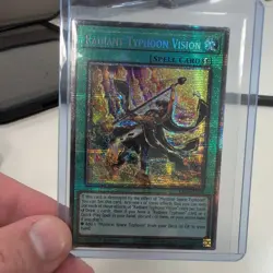Yu Gi Oh Radiant Typhoon Vision STARLIGHT RARE Rarity Collection V - Image 3