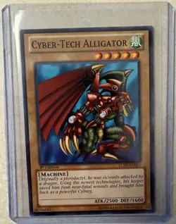 Cyber-Tech Alligator LCJW-EN011 X 1 Common 1st Ed Yugioh - Image 1