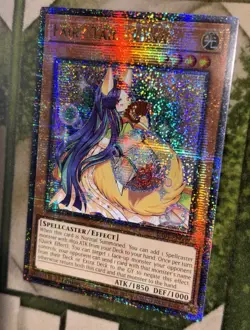 YuGiOh FAIRY TAIL - LUNA Quarter Century Secret Rare RA01-EN009 - Image 1