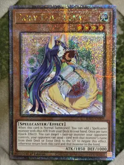 YuGiOh FAIRY TAIL - LUNA Quarter Century Secret Rare RA01-EN009 - Image 2