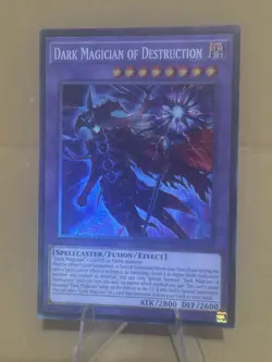 Yugioh Dark Magician of Destruction MZMU-EN011 COLLECTOR’S RARE NM 1st Ed - Image 2