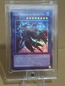 Yugioh Dark Magician of Destruction MZMU-EN011 COLLECTOR’S RARE NM 1st Ed - Image 4