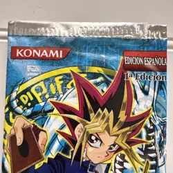 Yugioh Legend Of Blue Eyes LOB 1st Ed Booster Pack Spanish Factory Sealed - Image 4