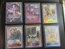 OP15 LOT Enel , Zoro , Borsalino , Etc One Piece Adventure on Kami's Island MINT - Image 1