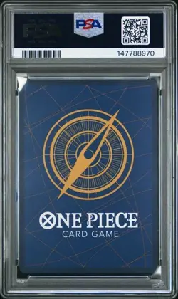 ONE PIECE USO-HACHI 2025 OP10-ROYAL BLOOD #001 SPECIAL ALTERNATE ART PSA 10 - Image 2