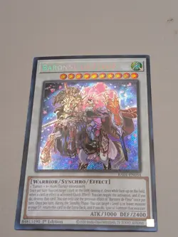 Yugioh Baronne de Fleur RA01-EN034 Secret Rare 1st Ed NM - Image 2
