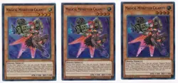 3x Yugioh Magical Musketeer Calamity SPWA-EN020 Super Rare 1st Ed x3 - Image 1