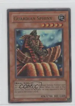 Guardian Sphinx 1st Ed. YuGiOh Pharaonic #PGD-025 2003 READ - Image 1