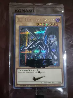 Yugioh Red-Eyes Black Dragon Nike Worlds Promo NKC1-EN002 Collaboration 2025 - Image 1