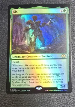 Six Modern Horizons 3 Foil Prerelease 2024 Stamped MTG Magic Promo 169 Card - Image 1