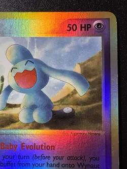 Wynaut 54/100 EX Sandstorm Pokemon Card Reverse Holo Foil Rare Near Mint - Image 4