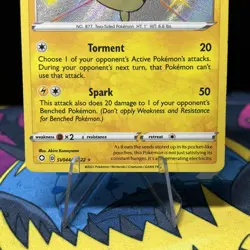 Morpeko SV044/SV122 Shining Fates Rare Shiny Holo Pokemon Card - Image 2